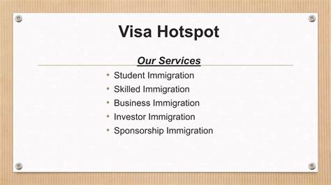 General Skilled Immigration Visa .